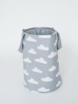 Kosz na zabawki w chmurki XL